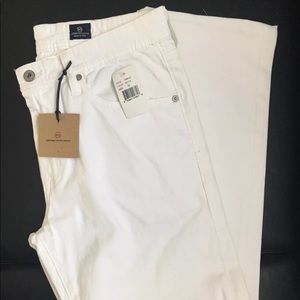 AG WHITE Straight leg jeans size 32